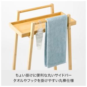 Like-it バンブーランドリーワゴン 2段...の詳細画像5