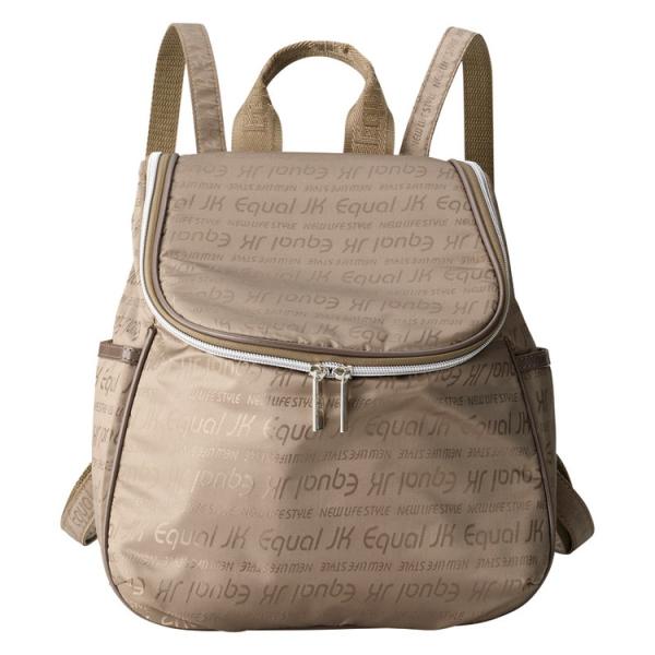 軽量ジャカードリュック ジュンコ コシノ イコール ブランドバッグ JKMT-10S BEIGE 代...