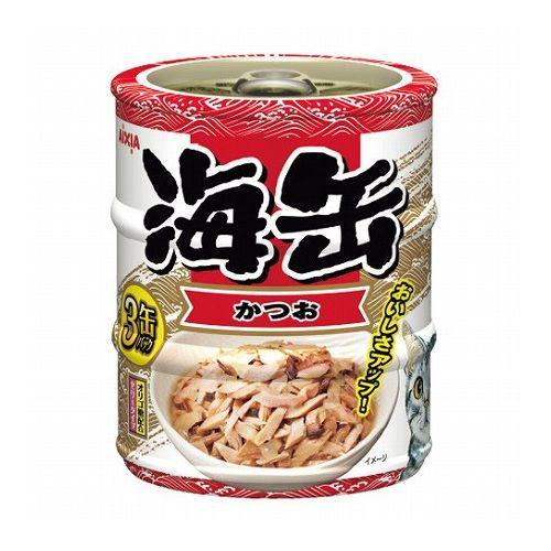 アイシア 海缶ミニ3P かつお 180g 60g×3缶