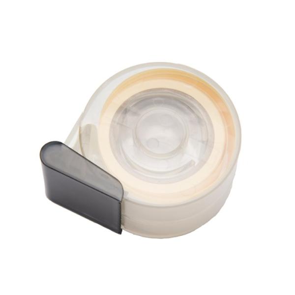 NEWよごれガードテープ テープカッター付 袖口 襟 衣類 衣服 皮脂汚れ防止 貼るだけ 極薄フィル...