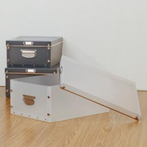収納ボックス フタ付き クリアカラー 幅30cm 奥行40cm 高さ17cm 透明 押入れ収納ボックス ふた付き 折りたたみ 収納箱 衣類 収納ケース 折りたたみ