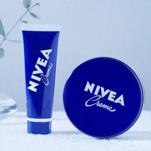 大切な人をまもりたい NIVEA 大缶&チューブ ニベア ギフト ラッピング 花王 KAO 青缶 169g チューブ 50g クリーム 保湿 スキンケア ボディケア 乾燥｜rcmdhl