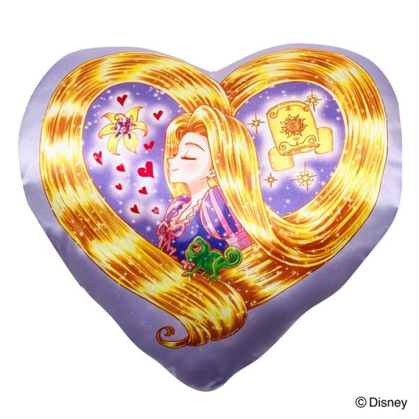 ディズニー ダイカットクッション ラプンツェル 中川翔子 ラプンツェル アート コレクション BY ...