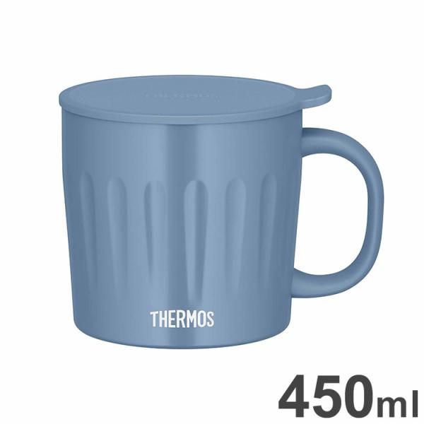サーモス 真空断熱 マグカップ 450ml サックスブルー JTA-450 THERMOS 保温 マ...