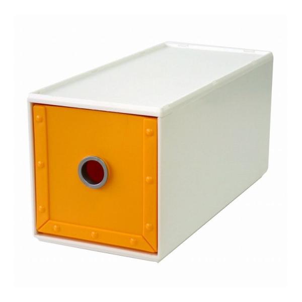 八幡化成 way-be ファイルストアーズ ヴィヴァン fs-720 オレンジ 代引不可