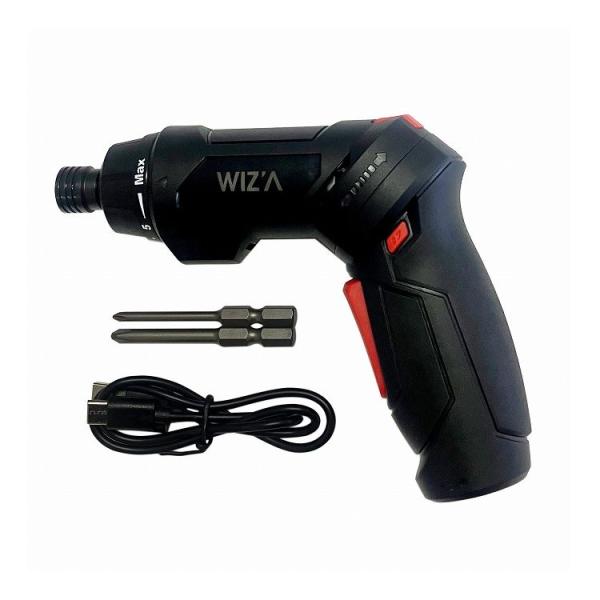 WIZ'A アークランドサカモト 3.6V 電動ドライバー 2WAY USB充電式 WZ-3.6DV...