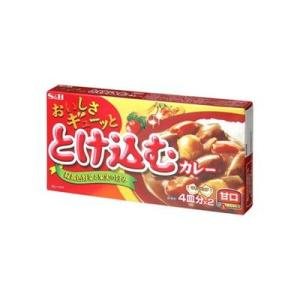 10個セット S&amp;B エスビー おいしさギューッととけ込カレー甘口 140g x10 代引不可