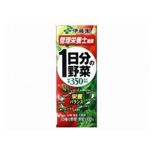 12個セット 伊藤園 1日分の野菜 紙 200ml x12 代引不可