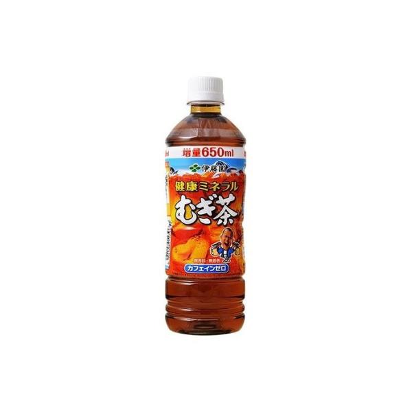 24個セット 伊藤園 健康ミネラルむぎ茶 ペット 650ml x24 まとめ売り セット販売 お徳用...