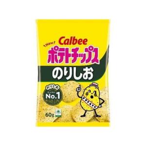 12個セット カルビー ポテトチップス のりしお 60g x12 代引不可