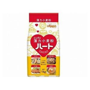 15個セット 日本製粉 ニップン ハート 薄力小麦粉 1Kg x15 代引不可