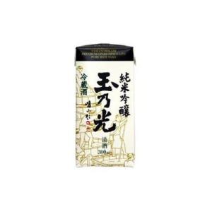 玉乃光酒造 玉乃光 純米吟醸 冷蔵酒 パック 300ml x1 代引不可