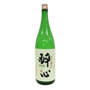 醉心山根本店 醉心 純米酒 軟水の辛口 1800ml x1 代引不可