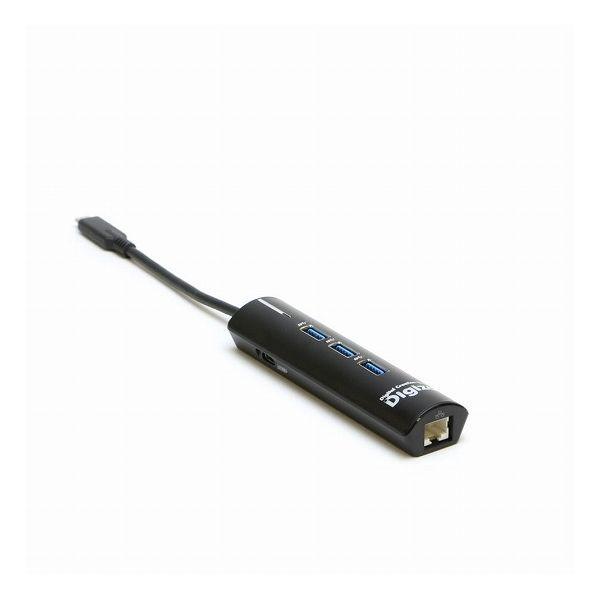プリンストン Digizo USB3.1 TypeCドッキングステーションミニ LAN ブラック P...