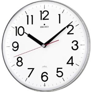 ＳＥＩＫＯ アクリルカバー電波掛時計 直径294×47 白 KX301H ＯＡ・事務用品・掛時計｜rcmdhl