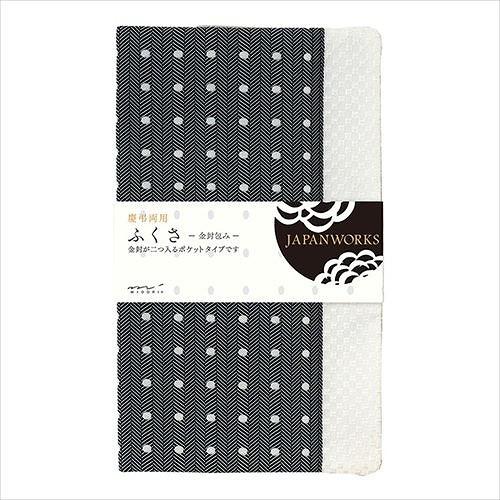 ミドリ ふくさ 水玉柄 53160006