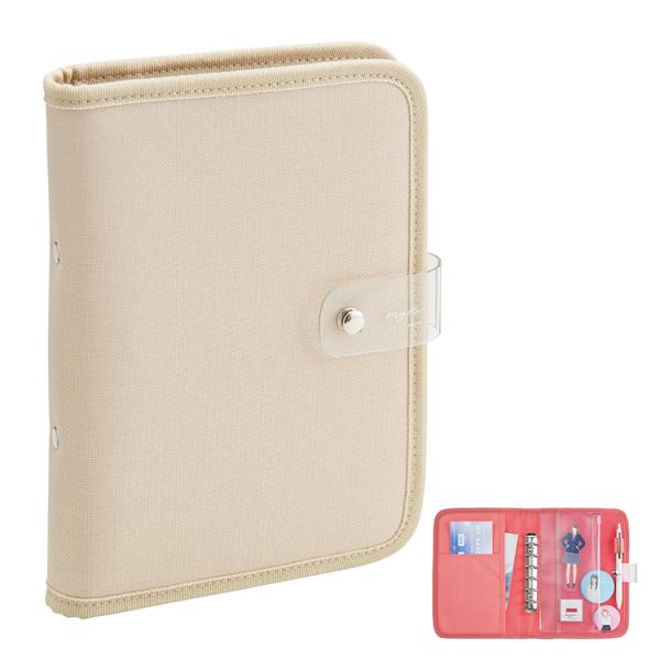 LIHIT LAB. myfa コレクションバインダー N3320-16 シフォンベージュ 文具 文...