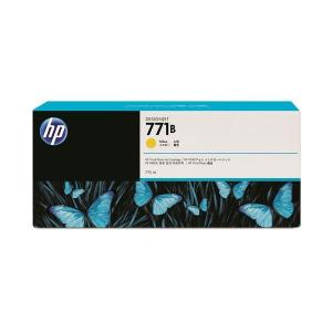 （まとめ） HP771B インクカートリッジ イエロー 775ml 顔料系 B6Y02A 1個 〔×...