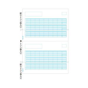 （まとめ） ヒサゴ 給与明細書 A4タテ 2面 GB1172 1箱（500枚） 〔×2セット〕 代引不可