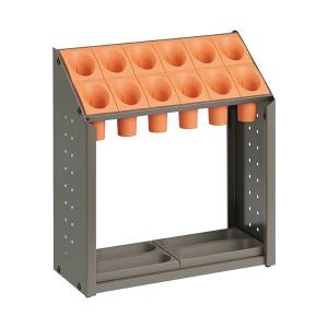 テラモト 傘立 UB-285-112-7 オレンジ テラモト 傘立 UB-285-112-7 オレンジ