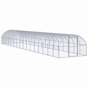 vidaXL 屋外鶏小屋 3x16x2 m 亜鉛メッキ鋼製動物 ペット用品 ペット用品 小動物用品 小動物 飼育・ケージ 代引不可