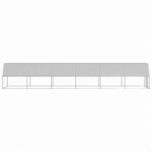 vidaXL 屋外鶏小屋 2x12x2m 亜鉛...の詳細画像2