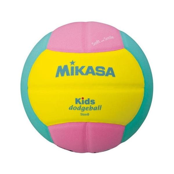 ミカサ ドッジボール スマイルドッジボール0号 イエロー×ピンク SD00YP MIKASA
