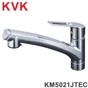 ☆老舗メーカーKVK製！現行品キッチン水栓シャワー引出し式☆ KVK シングルレバー シャワー付き混合栓 ワンホール水栓 PT215GE