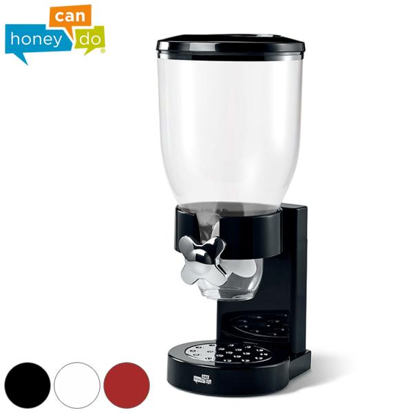 Honey-Can-Do ポップンディスペンサー お菓子 シリアル ペット 犬 猫 ドッグフード キ...