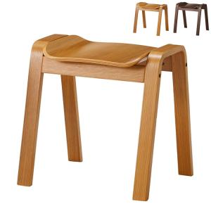 スタッキングスツール 単品 スタッキングチェア 椅子 いす イス オーク ウォールナット ナチュラル ブラウン 木目 木製 北欧 おしゃれ 代引不可｜rcmdin