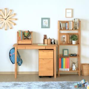 堀田木工所 デスク ダック 幅100 奥行65.5 高さ73 組立式 アルダー材