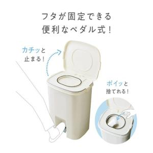 防臭 おむつペール 25型 ペダル式 25.5...の詳細画像3