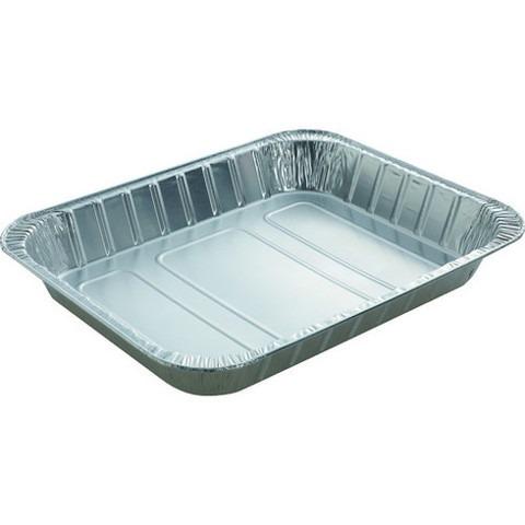TRUSCO トラスコ 使イ捨テアルミ容器 大型深型 360X300X50 5枚入 SD3635B5...