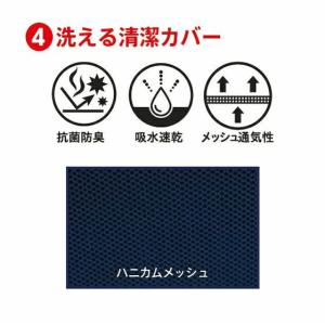 ファイバー 腰サポートクッション 腰が楽 ライ...の詳細画像5