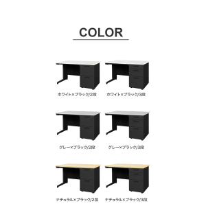 ※法人様限定販売 オフィスデスク 片袖机 幅1...の詳細画像1