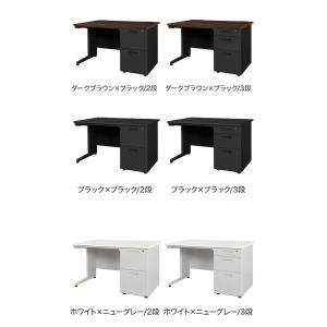 ※法人様限定販売 オフィスデスク 片袖机 幅1...の詳細画像2