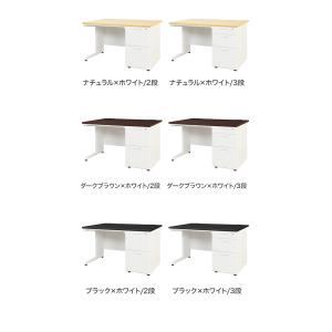 ※法人様限定販売 オフィスデスク 片袖机 幅1...の詳細画像5