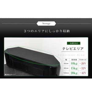 テレビ台 ローボード コーナー 幅100 ヌッ...の詳細画像2