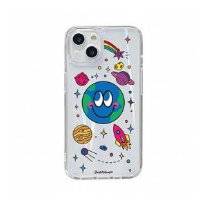 BOOGIE WOOGIE オーロラケース for iPhone 14 Earth 背面カバー型 BW24101i14 代引不可｜rcmdin