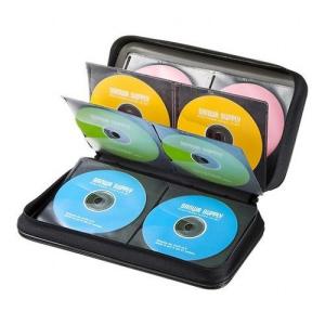 5個セット サンワサプライ DVD・CDセミハードケース 96枚収納・ブラック FCD-WL96BKX5 代引不可｜rcmdin