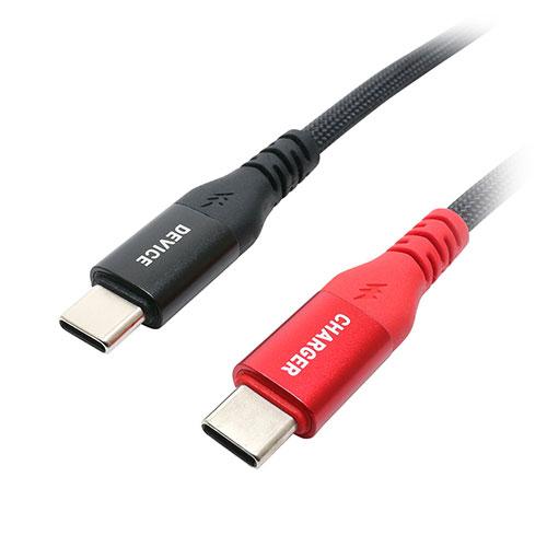 ミヨシ USB PD対応Type-Cケーブル 2m UPD-2A20/BK 代引不可