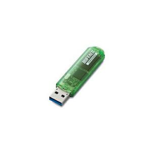 バッファロー バッファローツールズ対応USB3.0用USBメモリースタンダードモデル 64GB グリーンモデル RUF3-C64GA-GR RUF3C64GAGR｜rcmdin