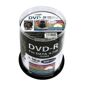 HI DISC DVD-R 4.7GB 100枚スピンドル 1〜16倍速対応 ワイドプリンタブル H...
