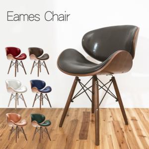 リコメン堂 イームズチェア ダイニングチェア PU エッフェルベース
