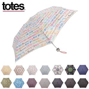 TOTES トーツ 折りたたみ傘 TOTES LINE ライン MINI ミニ 手動開閉 8374 晴雨兼用 メンズ レディース umbrella 雨具