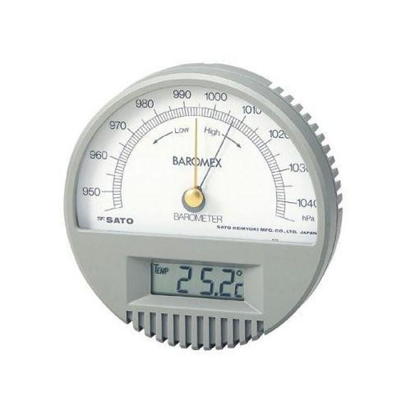 ESCO エスコ バロメックス気圧計 温度計付 EA742MJ-1 代引不可