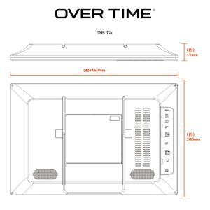 OVER TIME 19インチ液晶 DVDプレ...の詳細画像5