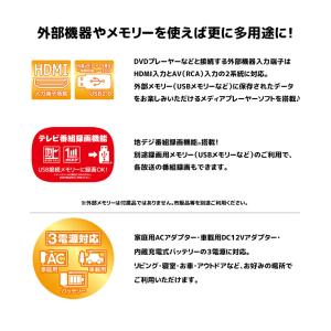 ポータブルDVDプレイヤー 10.1インチ フ...の詳細画像4