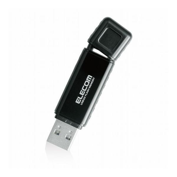 USBメモリ 128GB USB3.0 ブラック セキュリティ ソフト付き 1年 保証 PASS×A...