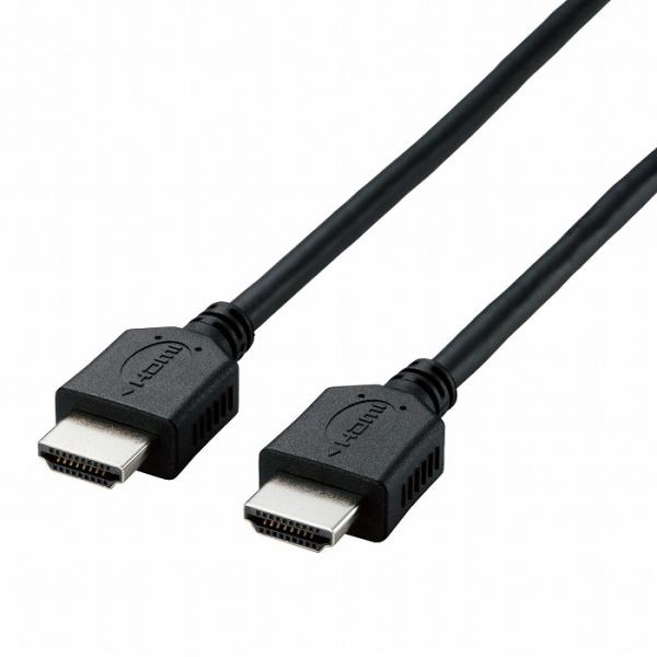 エレコム RoHS指令準拠HDMIケーブル イーサネット対応 5.0m ブラック 簡易パッケージ D...